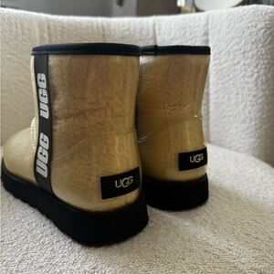 UGG Gold and Black Winter Boots
